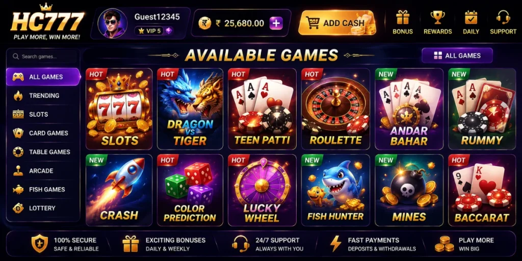 HC777 Game 